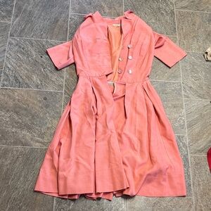 Elegant Pink Women's Dress